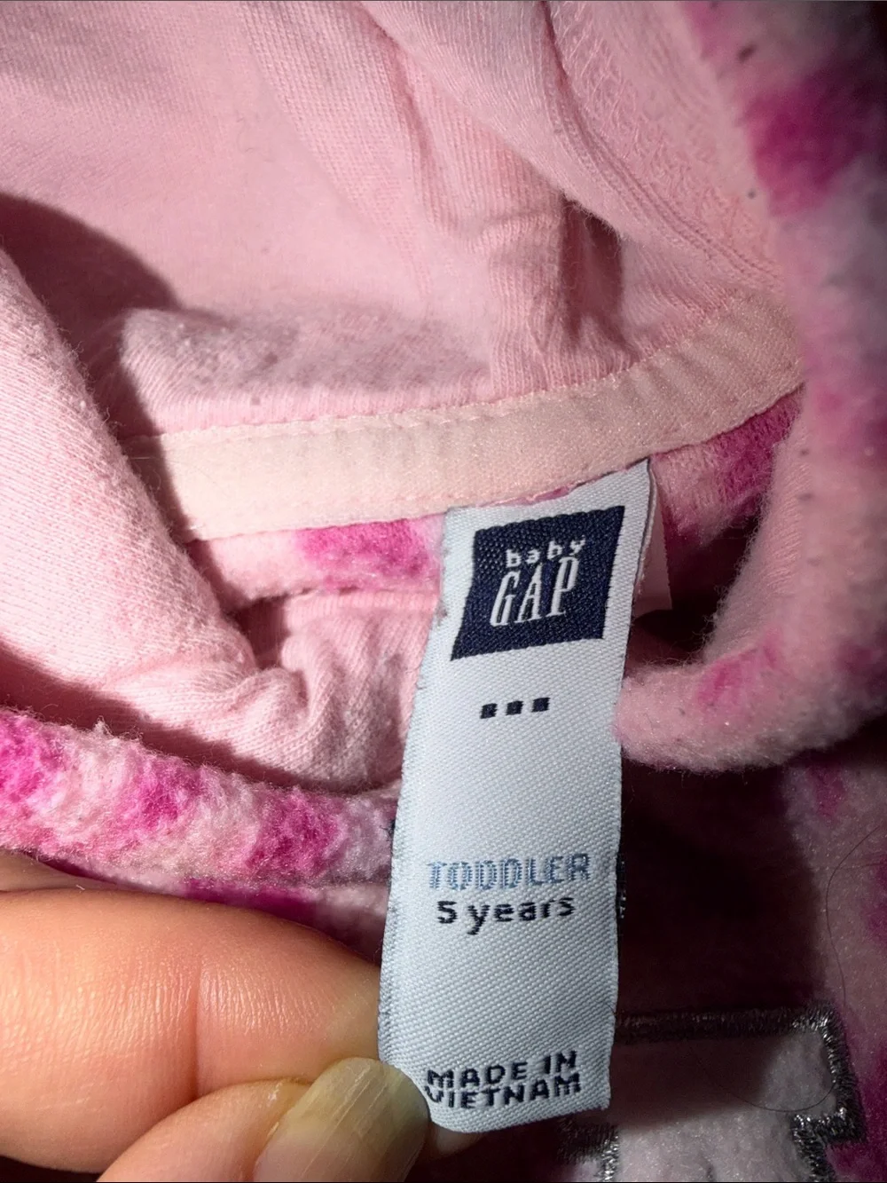 Baby gap hooded pullover